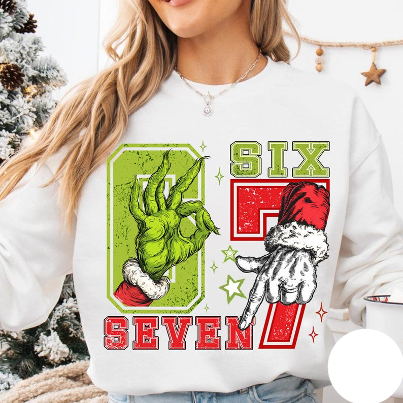 Six Seven Christmas Sweatshirt TH10 896803