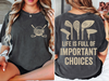 Custom Golf Life Is Full Of Important Choices Comfort Colors Shirt TH10 898195
