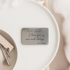 Personalized I Love You Now And Always Wallet Card Accessories For Men, Boyfriend Gift, Valentine's Day Gift TH10 898587