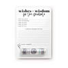 Wishes and Wisdom Graduation Money Holder Card TH10 169729