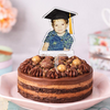 Custom Graduation Cake Topper, Personalized Photo Grad Topper, Class of 2026 Cake Decoration, Graduation Party Cake Decor TH10 169693