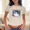 Senior 2026 Bar Crawl Baby Tee, Last Crawl Before Walk Tee, Y2K Graduation Custom Photo TH10 169689