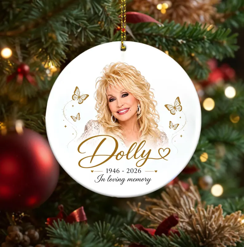 Holly In Loving Memory Ceramic Ornament TH10 171295