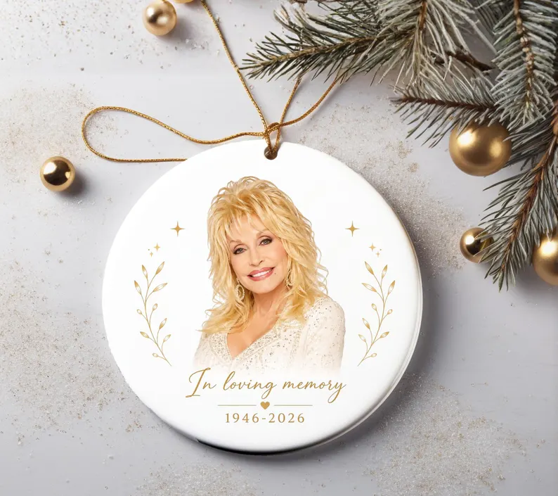 Holly In Loving Memory Ceramic Ornament TH10 171295