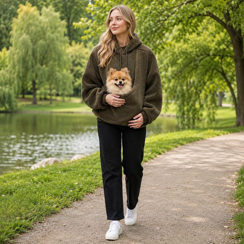 Hands-Free Pet Carrier Hoodie For Pet Parent TH10 171125
