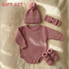 Personalized Baby Romper Set, Baby Girl Romper, Hand Embroidered Newborn Gift HO82 903820