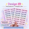 Custom Kid Name Labels - Back to School Gift for Kids HO82 903038