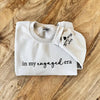 Personalized Bride To Be Engaged Era Future Mrs Embroidered Sweatshirt - Engagement Gift for Her, Proposal Gift HO82 903456