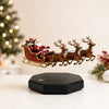 Santa's Flying Sleigh - Xmas Decor for Home, Office, Shelf & Holiday Party HO82 903636