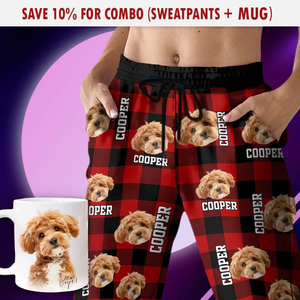 Custom Photo Name Dog Cat Men And Women's Sweatpants K228 HA75 888775