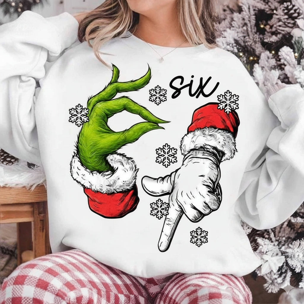 Six Seven Funny Mean Guy Christmas Shirt TH10 896809