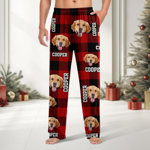 Custom Photo Name Dog Cat Men And Women's Pants K228 HA75 888775