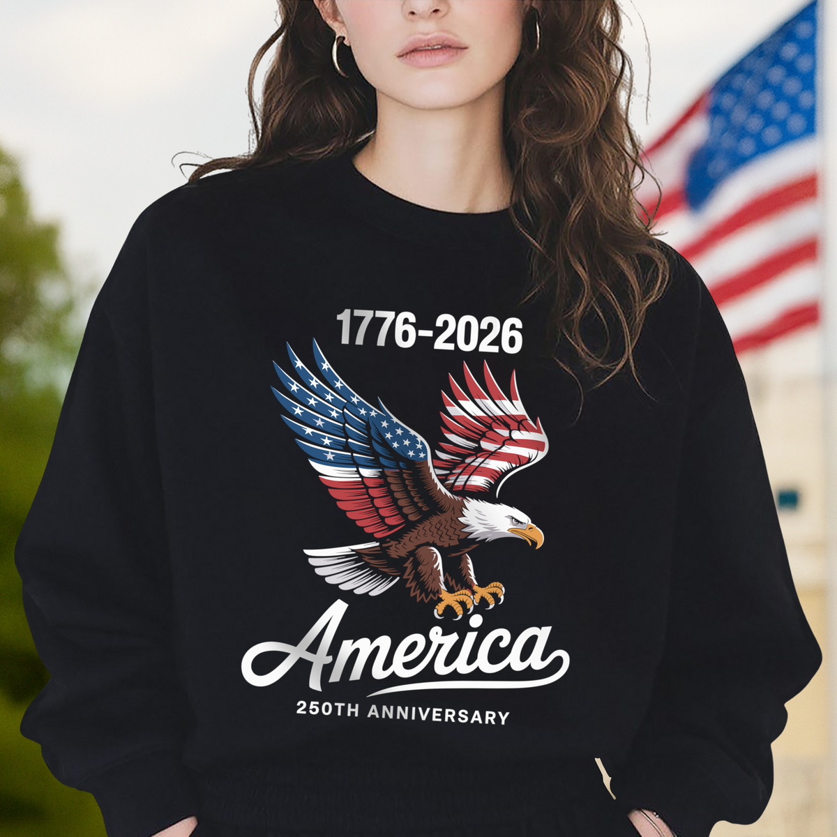 Celebrate 250 Years of America USA Anniversary 1776-2026 Dark Shirt HO82 894490