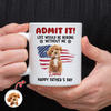 Custom Photo Life Would Be Boring Without Me White Mug For Dog And Cat Lovers LM32 893937