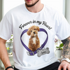 Custom Photo Forever In My Heart Dog Memorial White Shirt CH07 910810