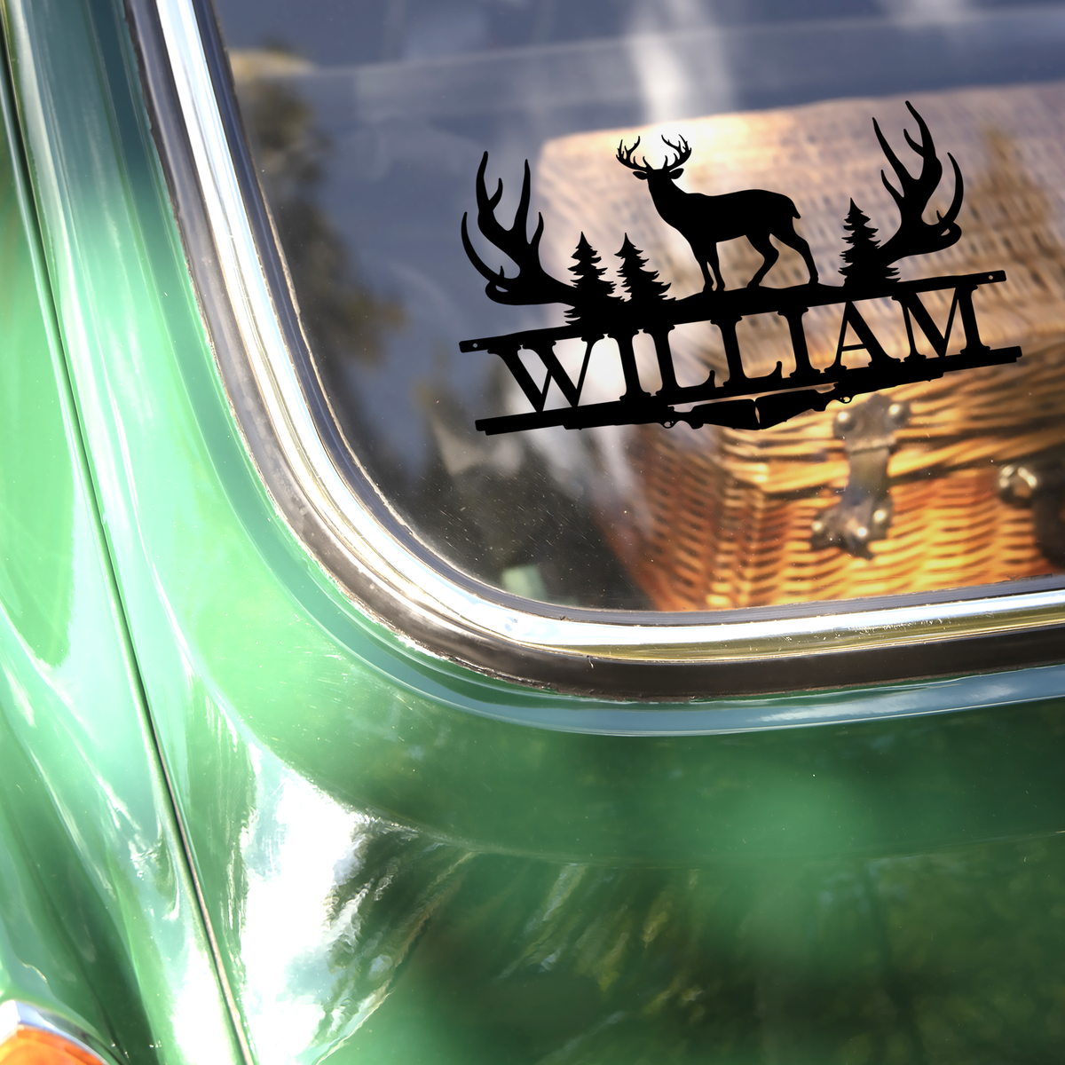 Custom Name Hunting Camp Car Window Decal Sticker For Hunting Lovers LM32 897299