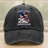American Pride Patriotic 250th Anniversary Eagle 1776–2026 Baseball Cap HA75 920362