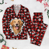 Custom Puppy Photo Funny Christmas Pajamas Gift For Dog Mom Dog Dad CH07 896520