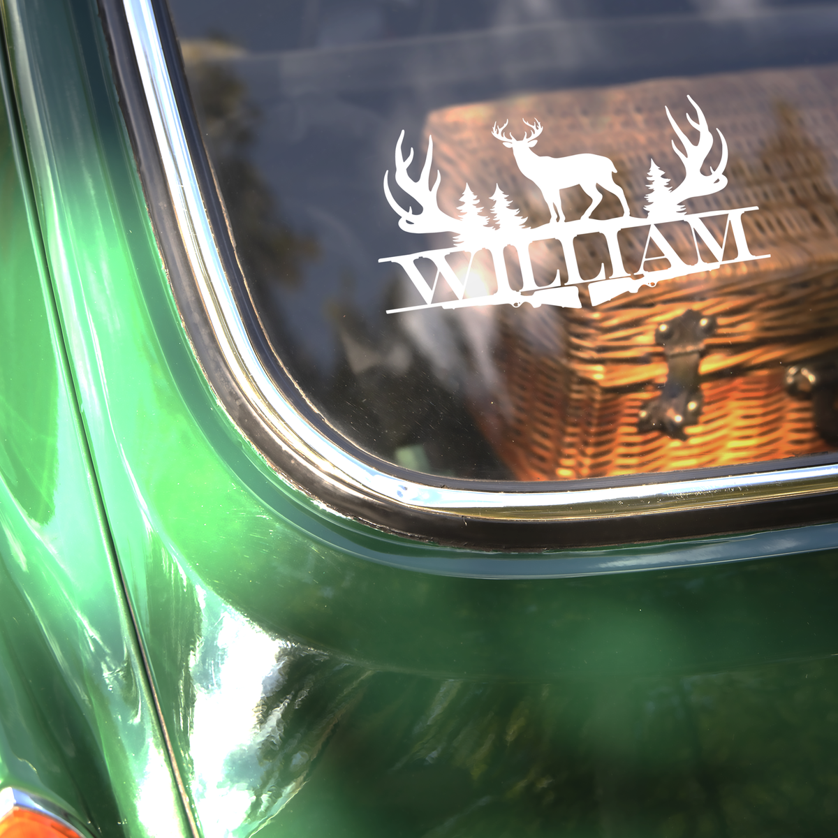 Custom Name Hunting Car Window Decal Sticker CH07 910310