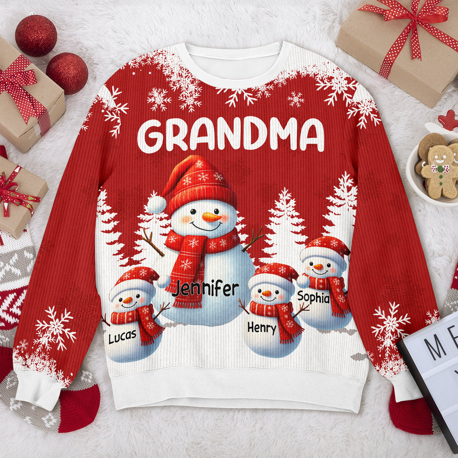 My Fav People Call Me - Personalized Christmas Ugly Sweater Gift For Family TH10 896471