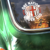 One Nation Under God Patriotic USA Car Window Decal Sticker HA75 898988