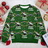 Custom Photo Merry Fishmas Ugly Sweater, Christmas Gift For Family, Fishing Lovers HO82 900636