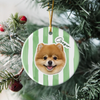 Custom Cute Dog Photo Ornament Christmas Gift For Dog Lovers LM32 895765