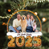 Our First Christmas Together With Pets Photo - Personalized Acrylic Ornament CH07 899716