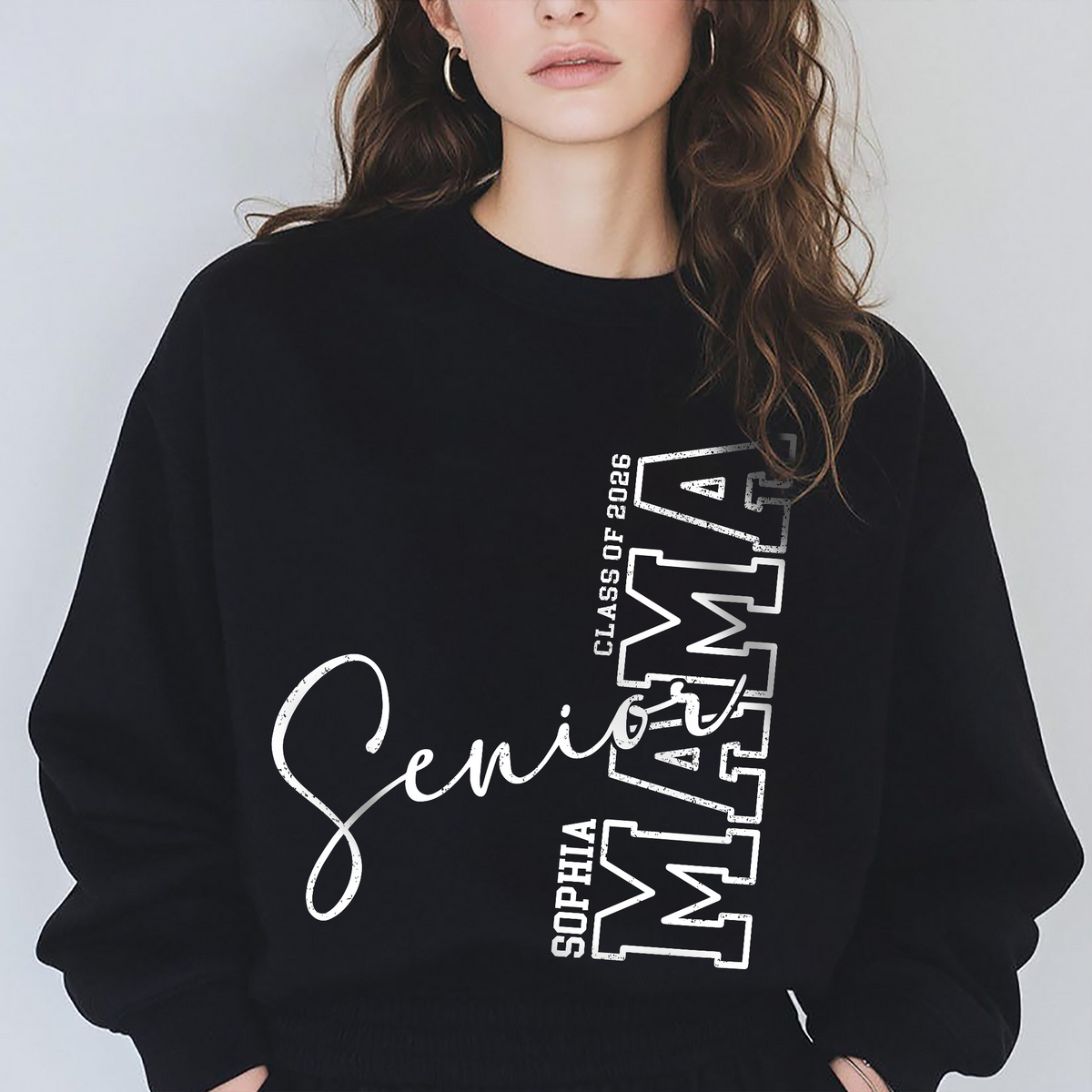 Personalized Class Of 2026 Senior Mom Graduation Dark Shirt LM32 899339