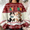 Cat Mom Cat Dad Funny Cat Personalized Ugly Sweater For Cat Lovers LM32 895971