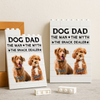 Custom Photo Dog Dad The Man The Myth The Snack Dealer Building Block CH07 910796