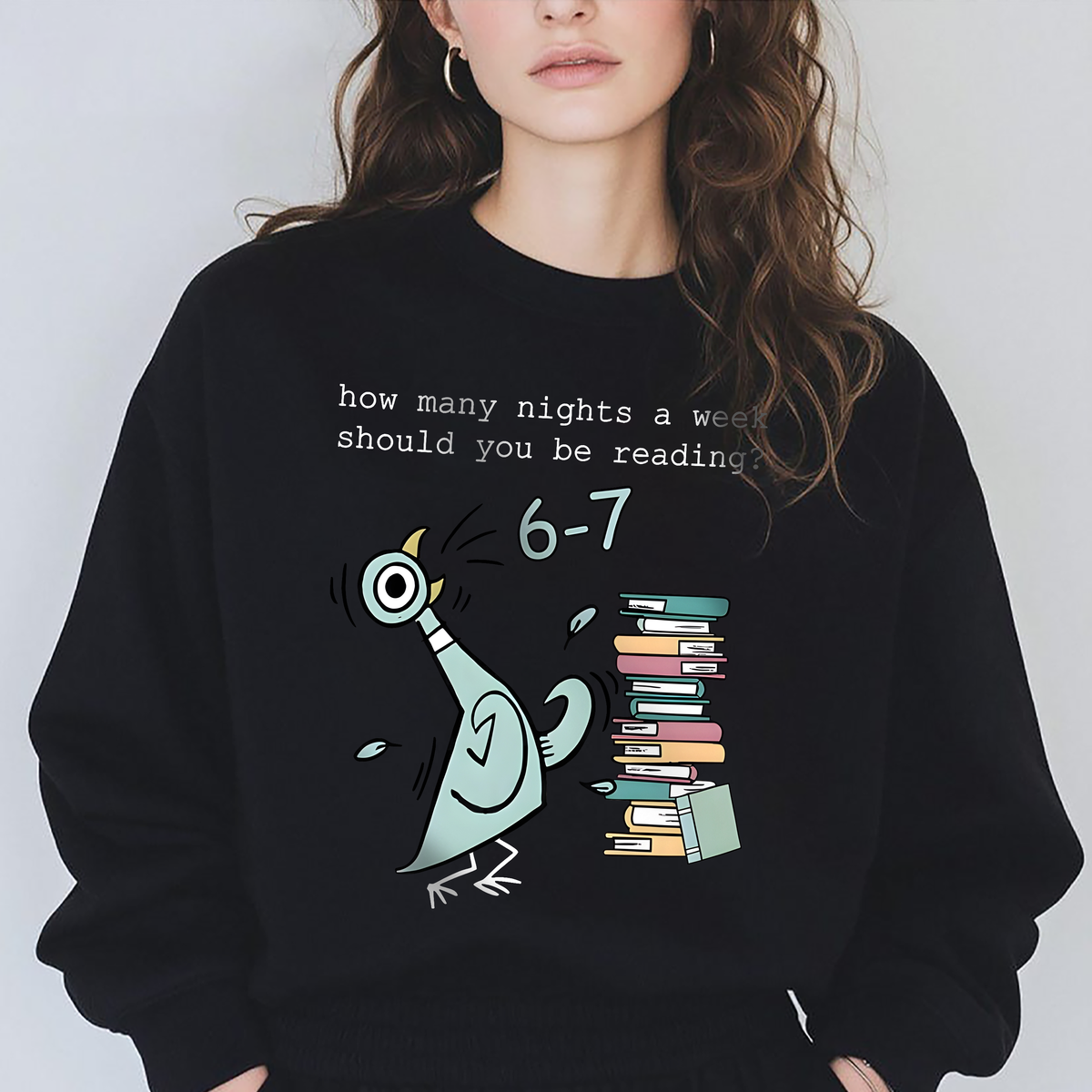 How Many Nights A Week Should You Be Reading 6-7 Funny Six Seven Dark Shirt CH07 896904