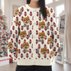 Custom Dog Cat Photo With Hand Block Print Ugly Cardigan For Dog/Cat Lovers LM32 897191