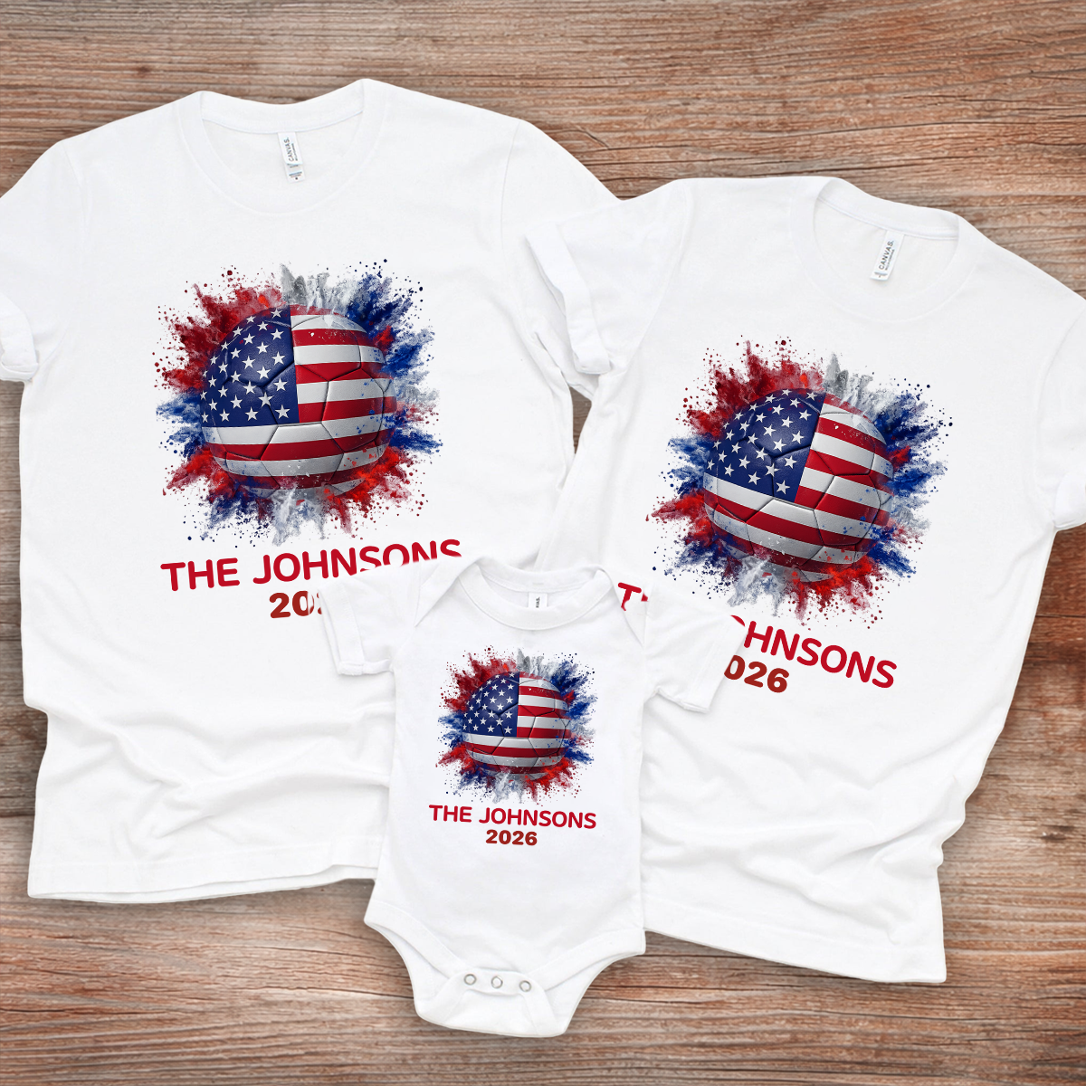 Custom Name Football World Championship Family Bright Shirt For Soccer Fans LM32 899345