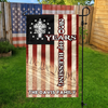 Custom Family Name 250 Years Of Blessing Garden Flag CH07 910606