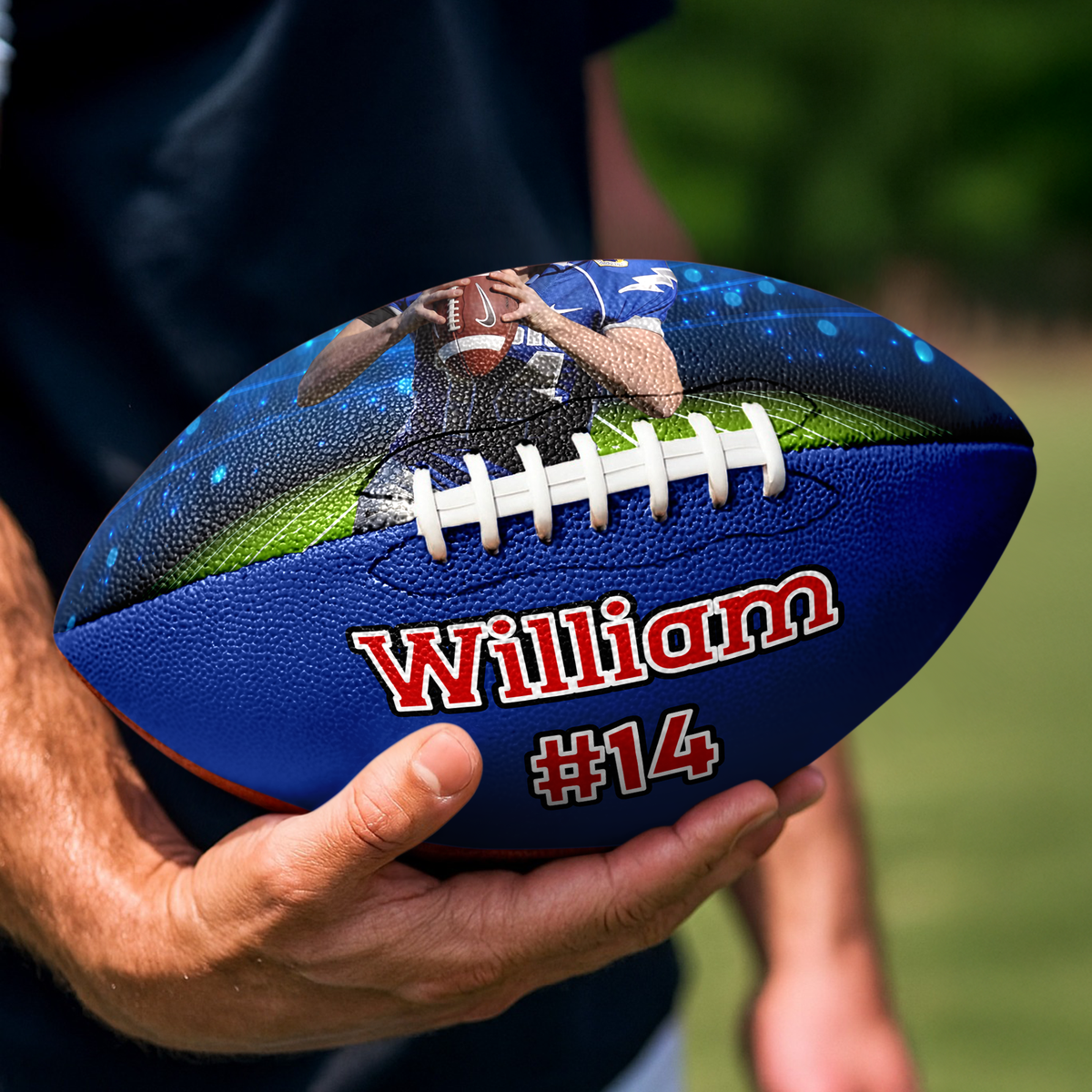 Custom Photo Football Ball Gift For Football Lover CH07 899962