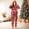 Custom Dog Face Funny Christmas Lights Onesie Pajamas HO82 900390