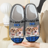 Custom Photo Life Is Better With A Dog Slipper TH10 896251