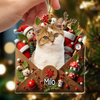 Custom Photo Letter To You 3D Effect Cat Acrylic Ornament Personalized Gift For Christmas HO82 900554