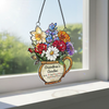 Personalized Name Birth Month Flower Grandma's Garden Acrylic Suncatcher LM32 899259