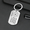 The Moment You Became My Daddy Mummy Metal Keychain CH07 910346