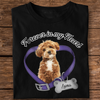 Custom Photo Forever In My Heart Dog Memorial Dark Shirt CH07 910812