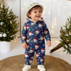 Custom Kid Santa Photo Christmas Onesie Pajamas CH07 899310