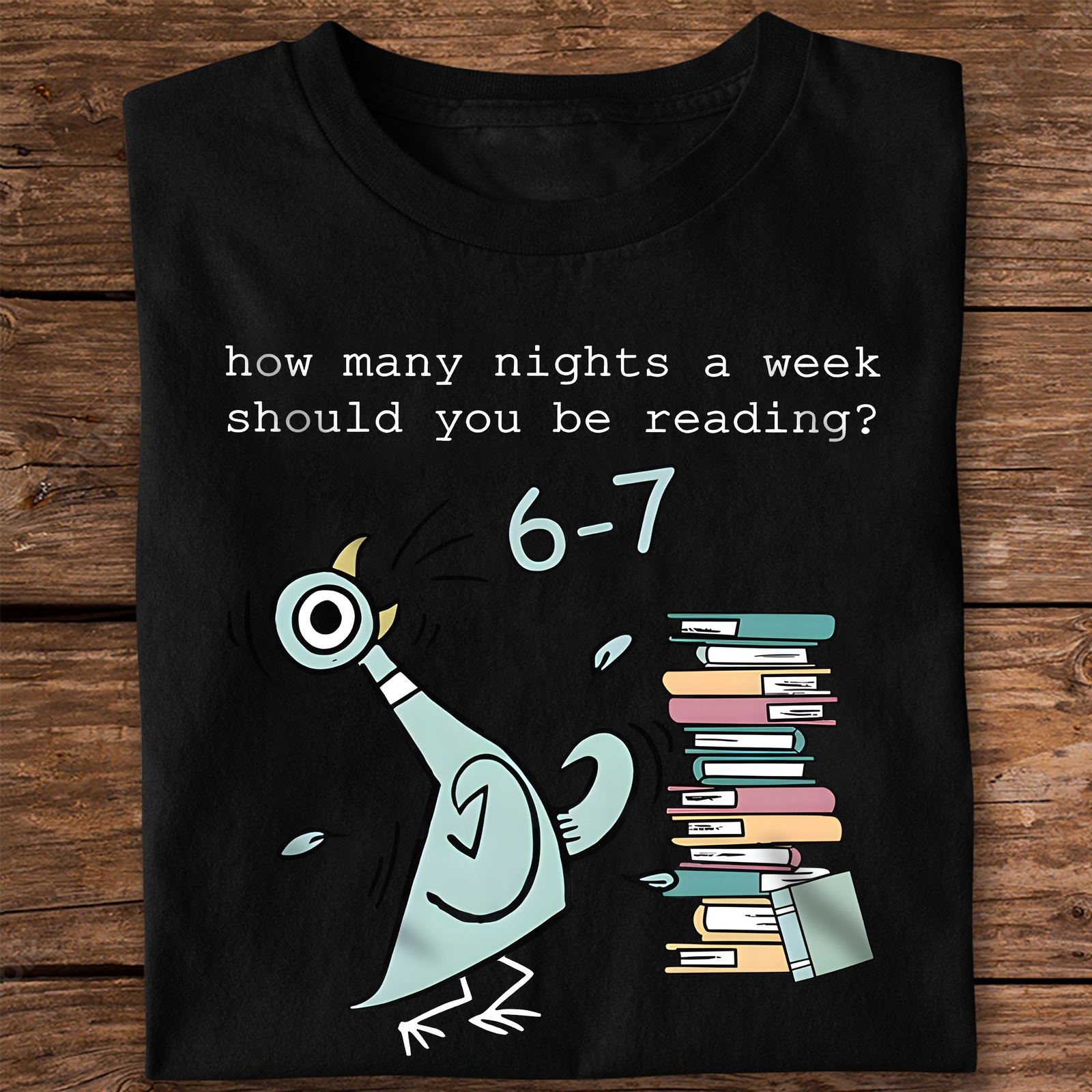 How Many Nights A Week Should You Be Reading 6-7 Funny Six Seven Dark Shirt CH07 896904