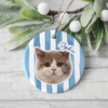 Custom Cute Cat Photo Ornament Christmas Gift For Cat Lovers LM32 895763