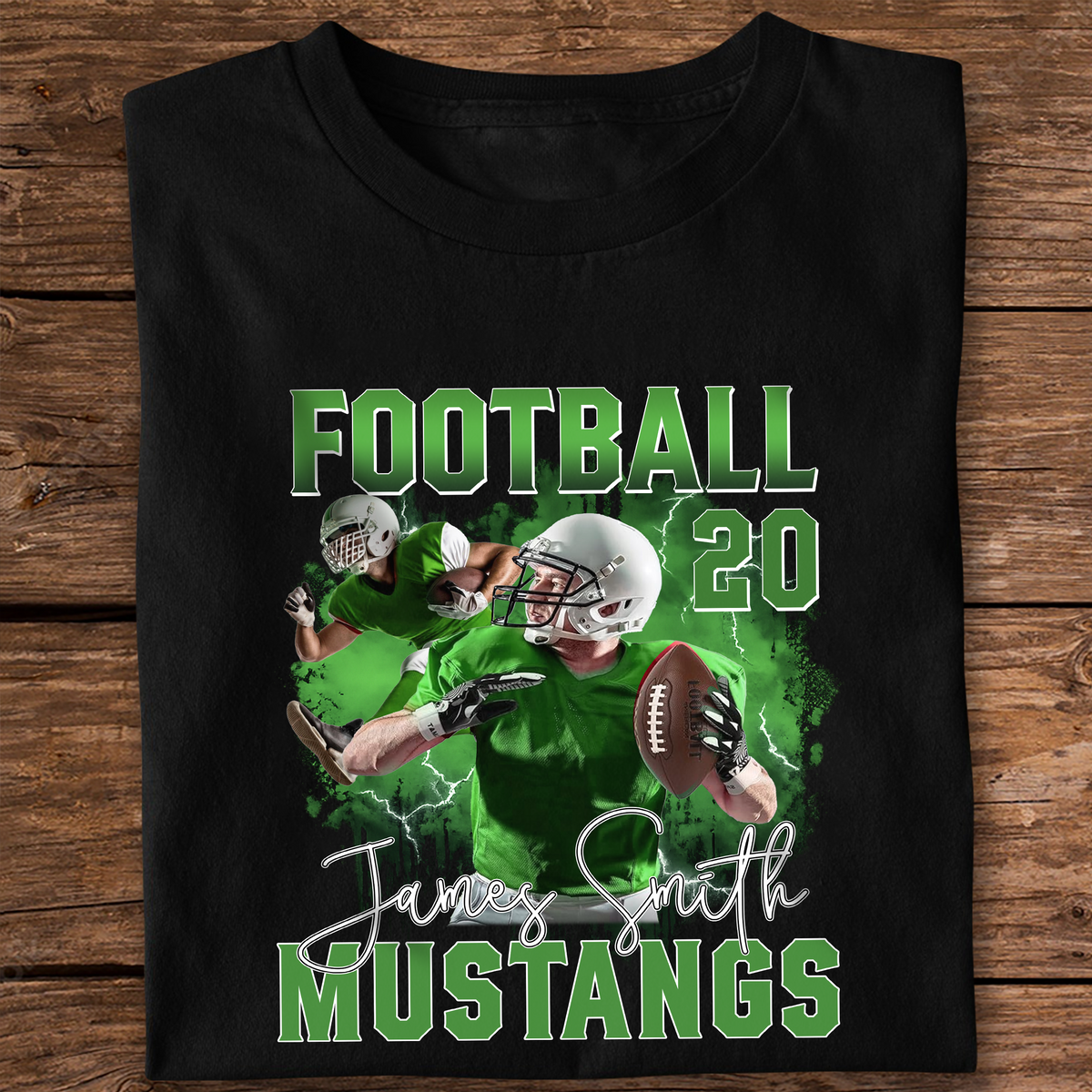 Custom Photo America Football Shirt Gift For Sport Fans TH10 898575