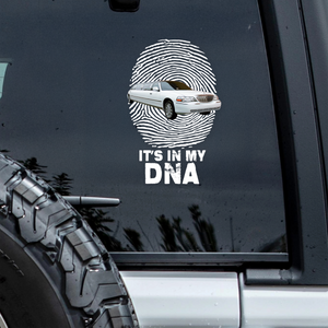 Custom Photo Car Is My DNA Car Window Decal Sticker CH07 899994