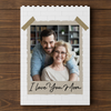 Custom Photo I Love You Mom Building Brick Blocks – Personalized Mother's Day Gifts CH07 911144