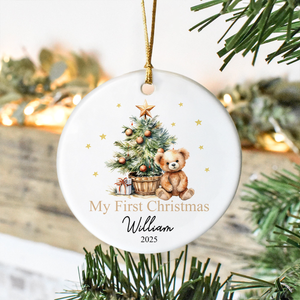 Baby's First Christmas - Personalized Ceramic Ornament LM32 895083