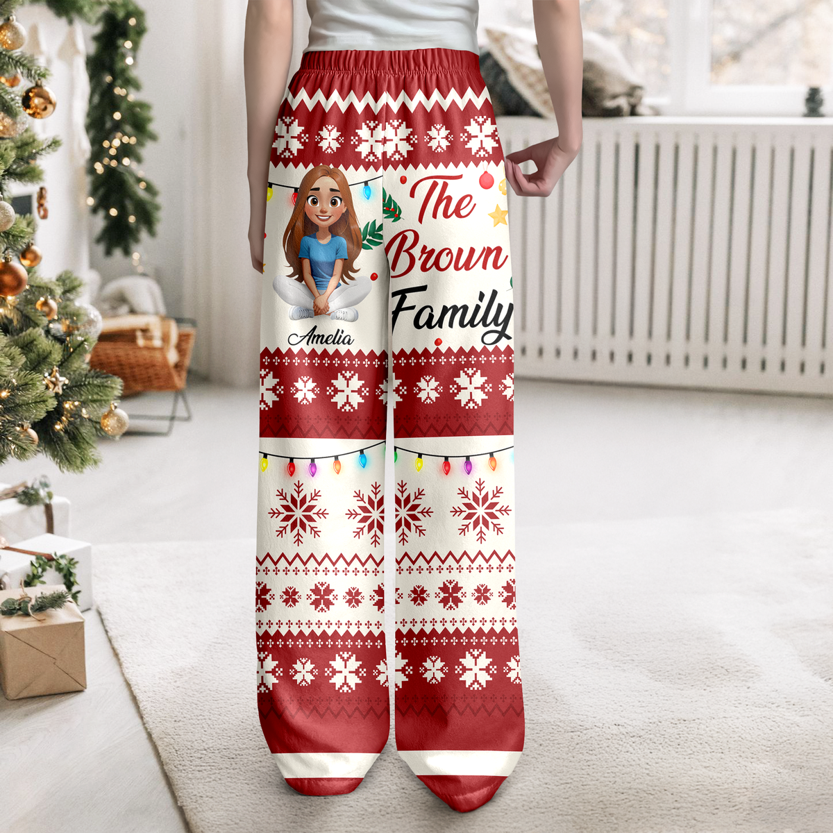 Personalized Our Family Sweatpants For Christmas TH10 896413